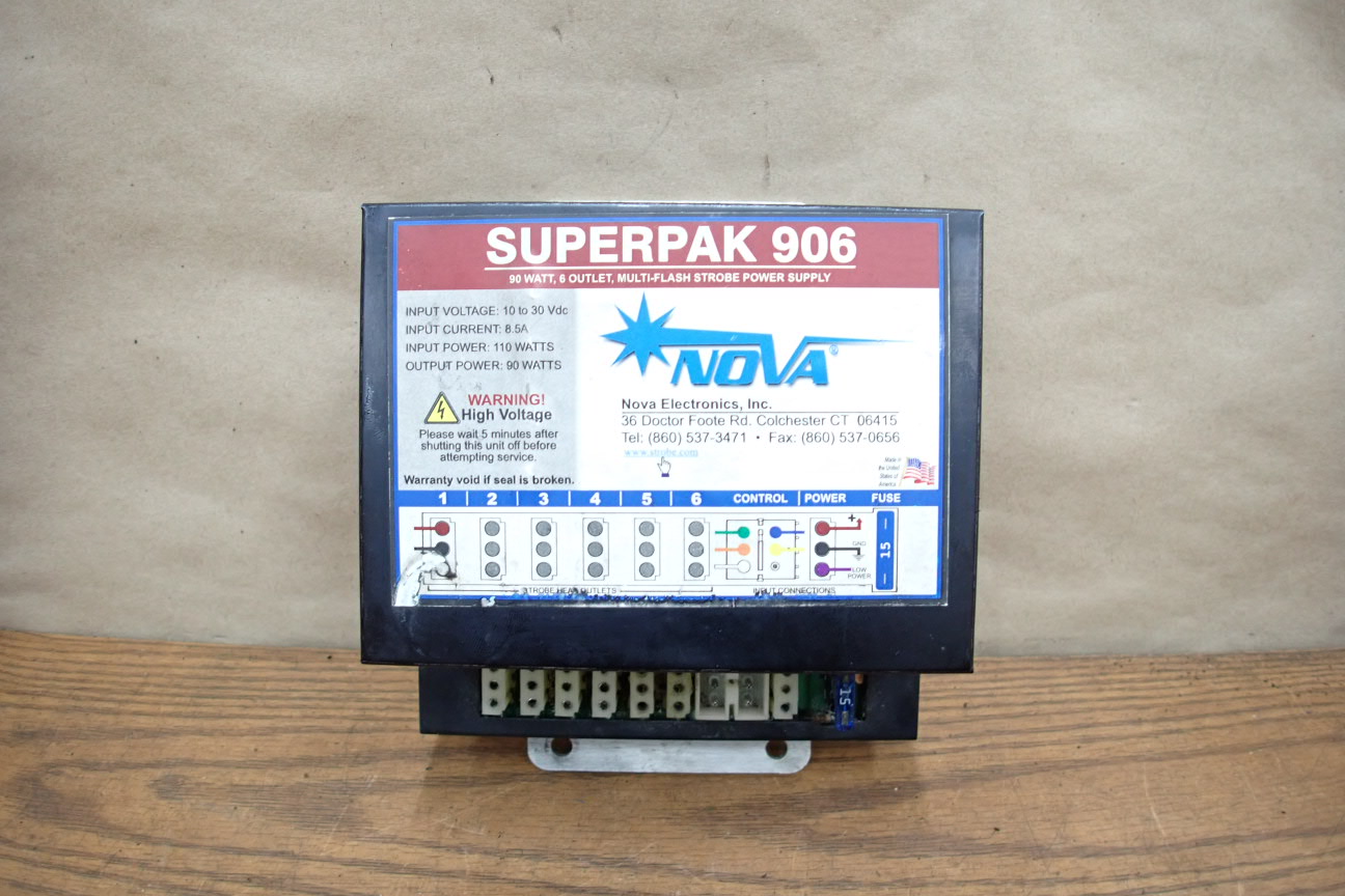クック NOVA SUPERPAK 906 6 HEAD STROBE POWER SUPPLY | eBay