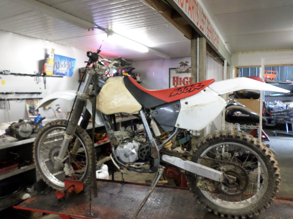 1998 HONDA XR400R FRAME GUARD COVER eBay