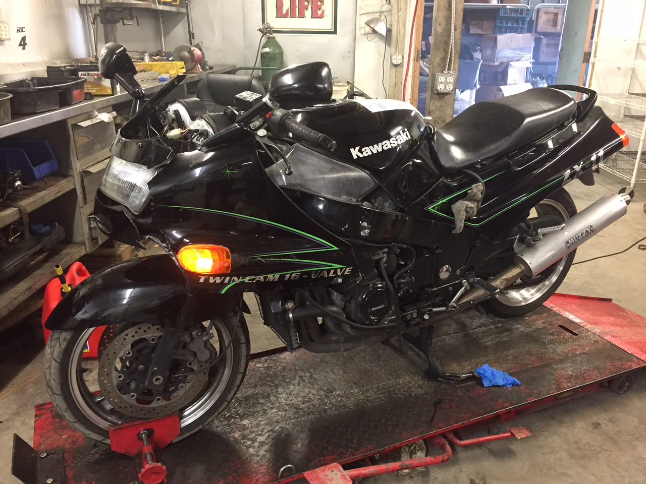 1993 KAWASAKI NINJA ZX11 ZX1100 MISC HARDWARE | eBay