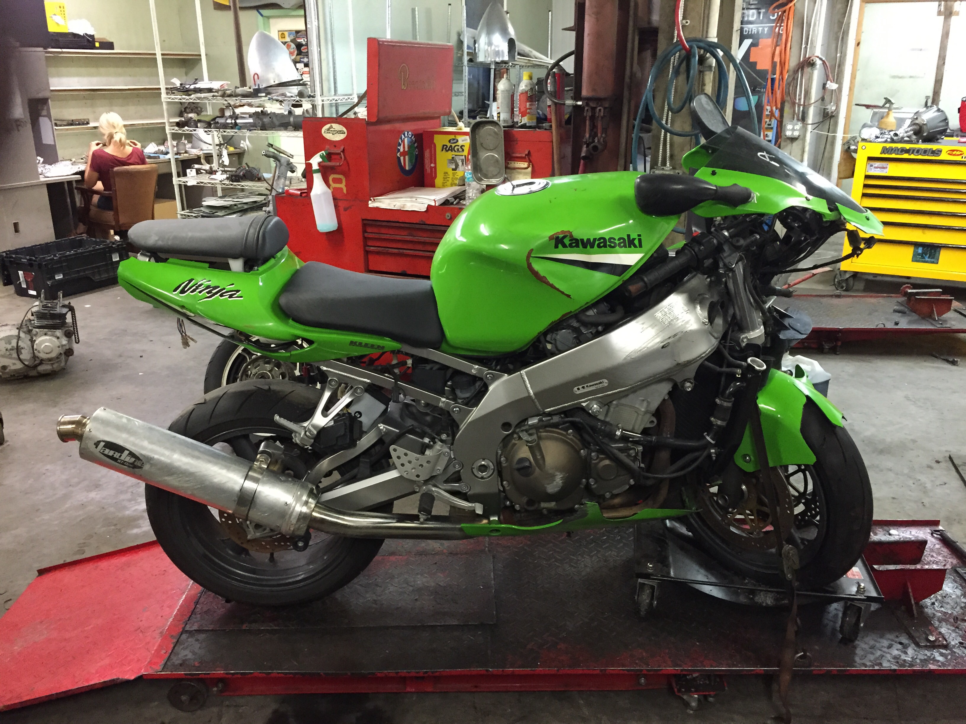 2003 KAWASAKI NINJA ZX9R ZX-9R ZX900-F CHARCOAL CANISTER