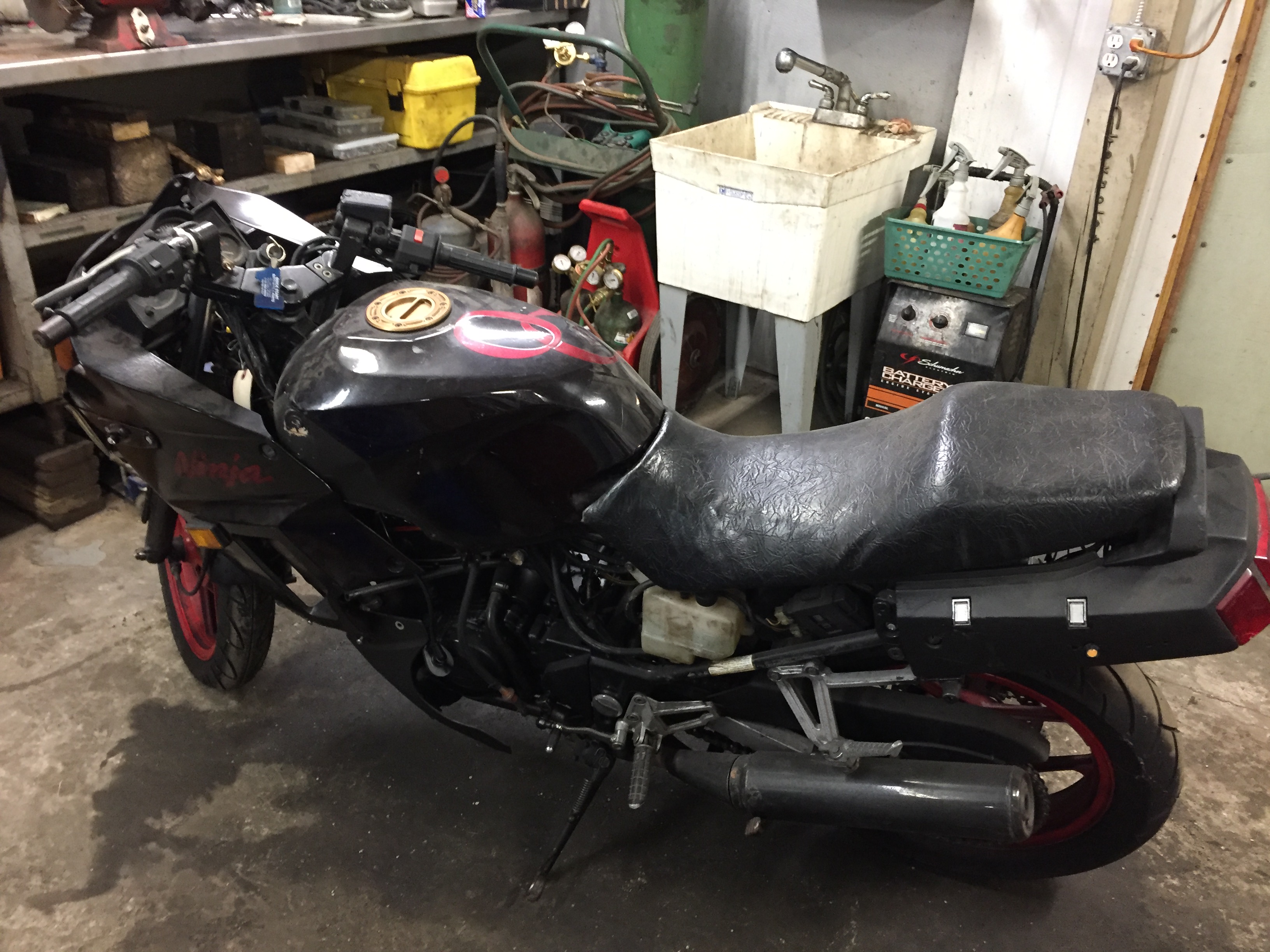【A.S】 1989 KAWASAKI NINJA EX250 F MAIN WIRING HARNESS | eBay