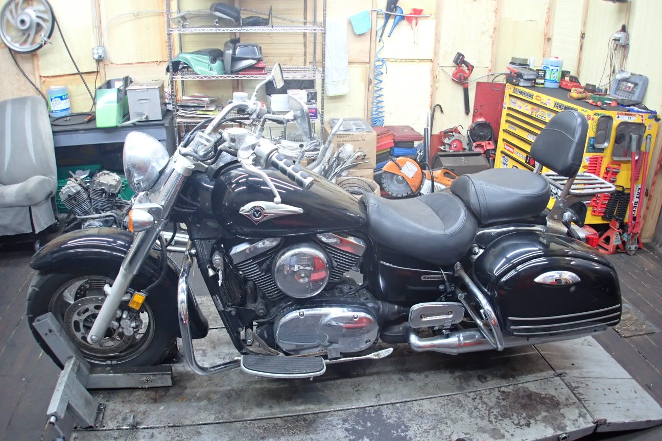 2004 KAWASAKI VULCAN VN1500L NOMAD BRACKET BAR | eBay